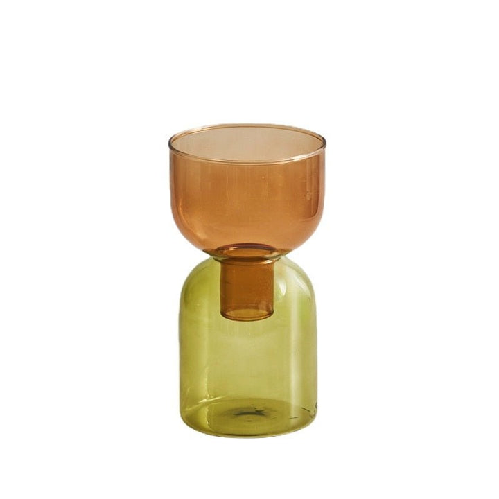 Tvådelat Mini Bud Vase Terrarium Set