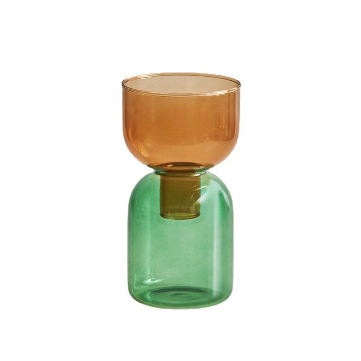 Tvådelat Mini Bud Vase Terrarium Set