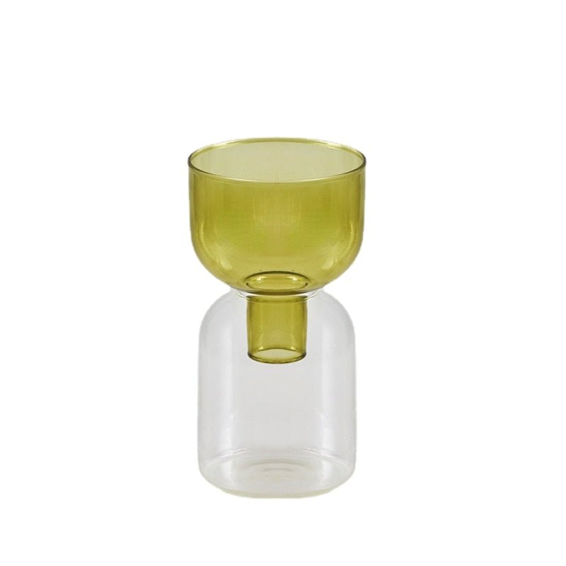 Tvådelat Mini Bud Vase Terrarium Set