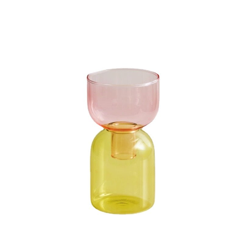 Tvådelat Mini Bud Vase Terrarium Set