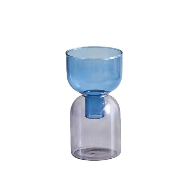Tvådelat Mini Bud Vase Terrarium Set