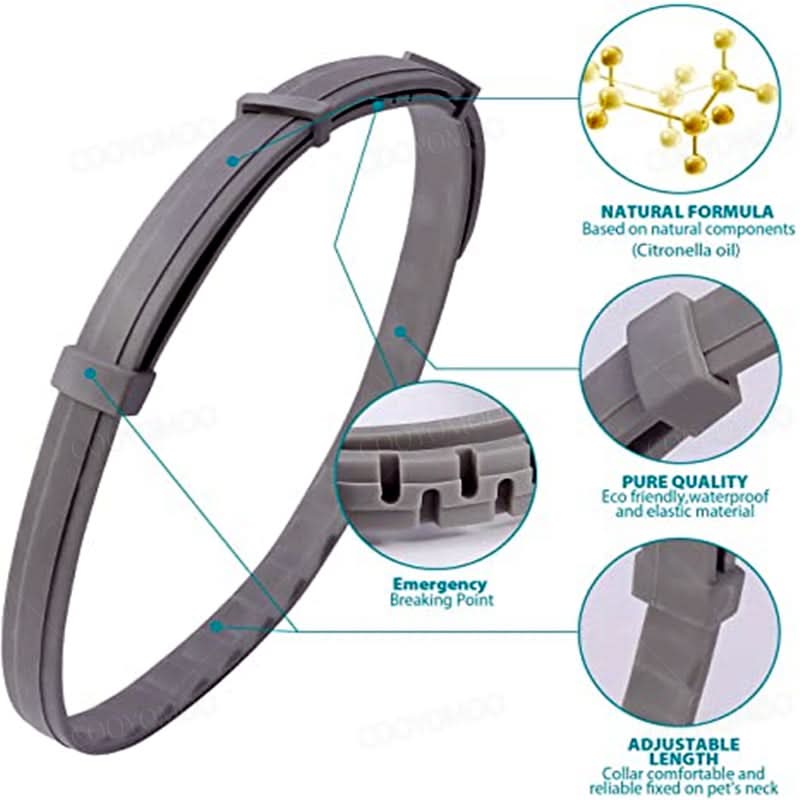 PAWTECT - Anti-fästing och loppa halsband