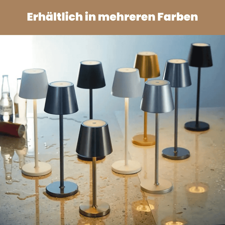 LED Bordslampa – Trådlös, Touchkontroll &amp; Dimbar Ljus
