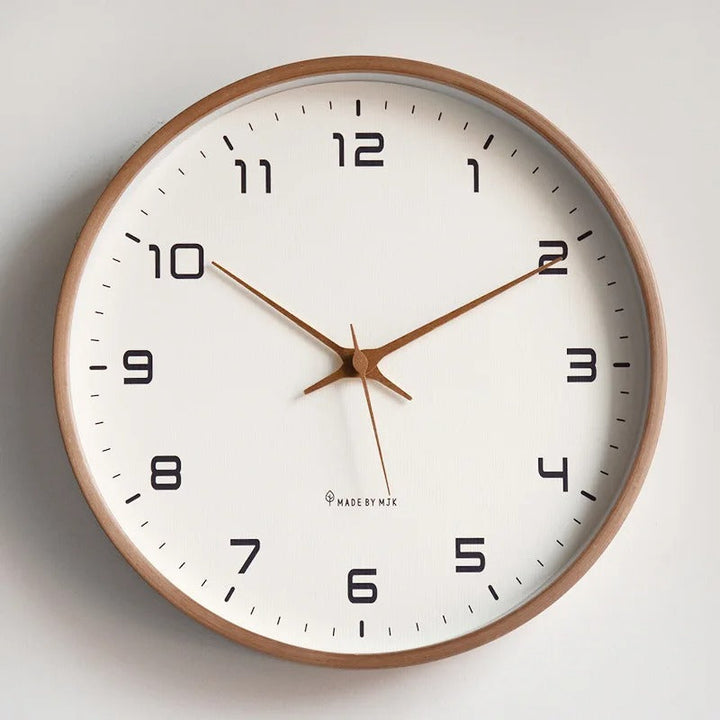 Minimalistisk Väggklocka | Metall &amp; Resin