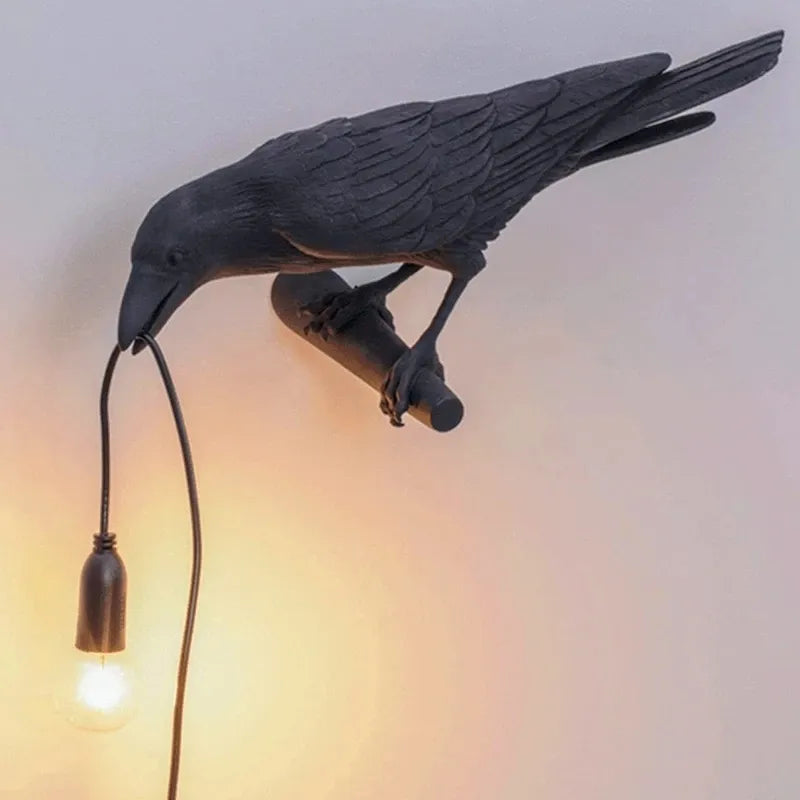 Kreativ Kråka – LED Vägglampa