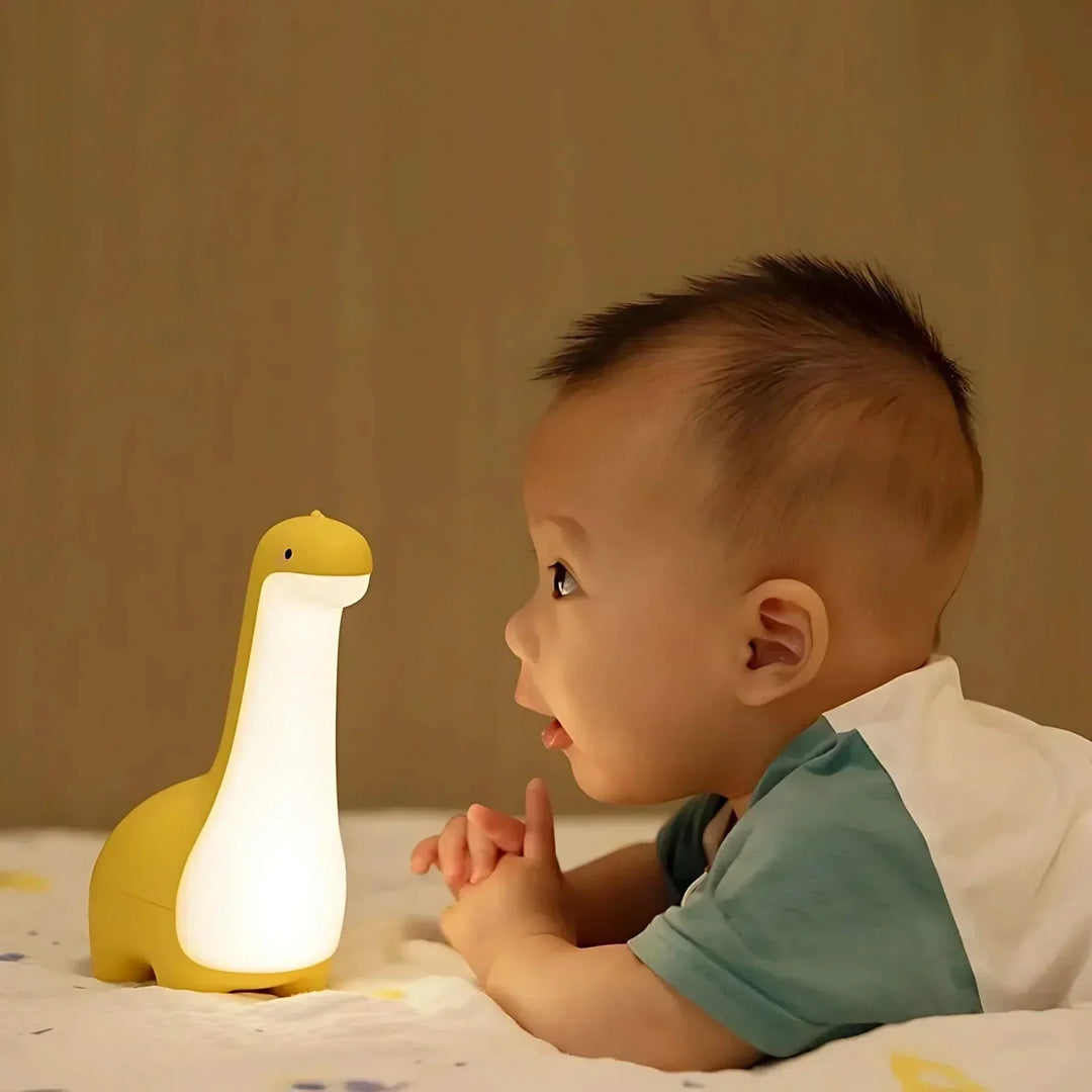 LED Dinosaur Nattlampa för Barn med Mjuk Glöd