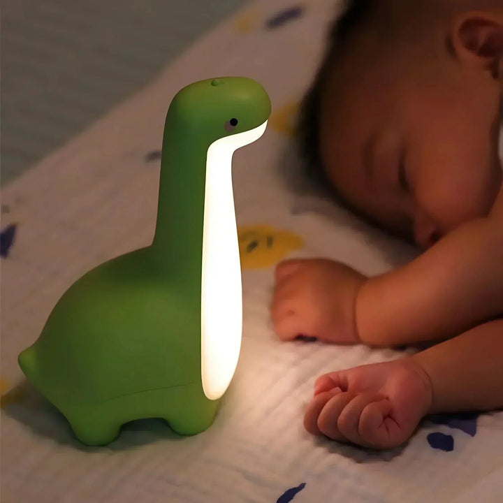 LED Dinosaur Nattlampa för Barn med Mjuk Glöd