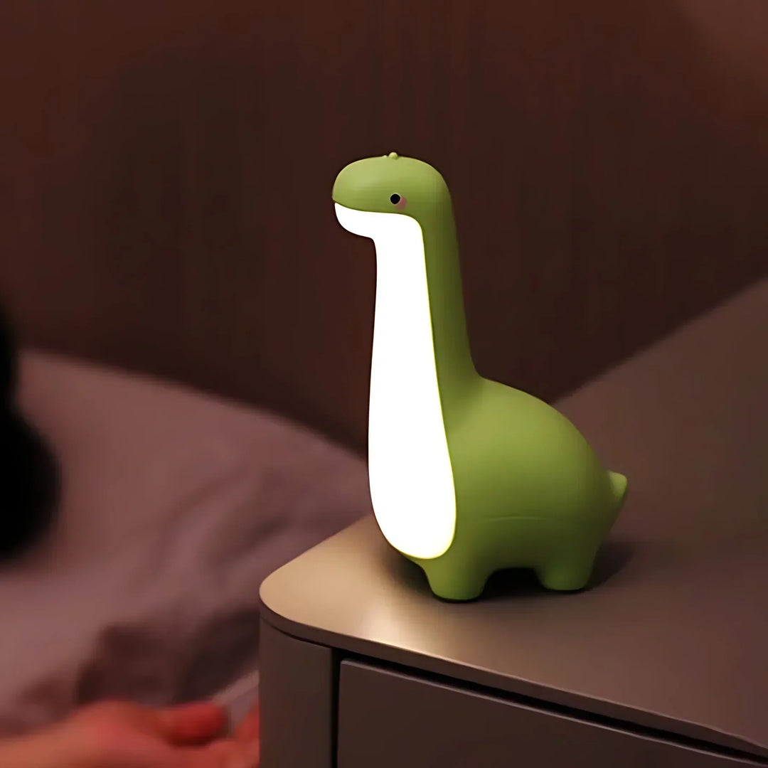 LED Dinosaurie Nattljus för Barn – Mjukt Ljus för Lugna Nätter
