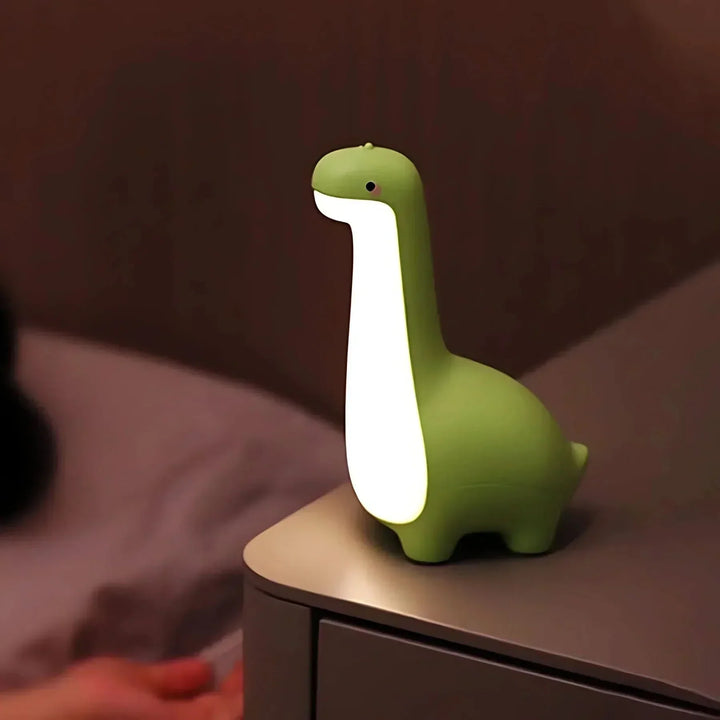 LED Dinosaur Nattlampa för Barn med Mjuk Glöd