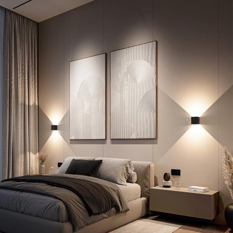 LumiGuard - LED vägglampa med varmt ljus