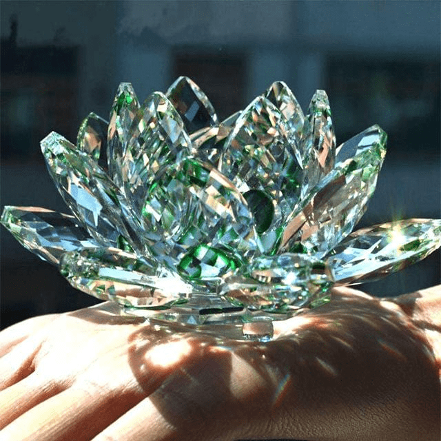 Kvarts Crystal Lotusblomma