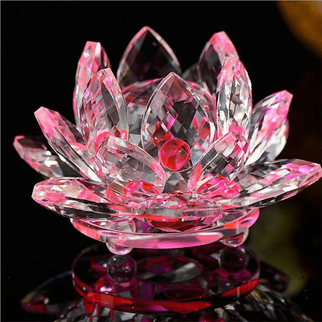 Kvarts Crystal Lotusblomma