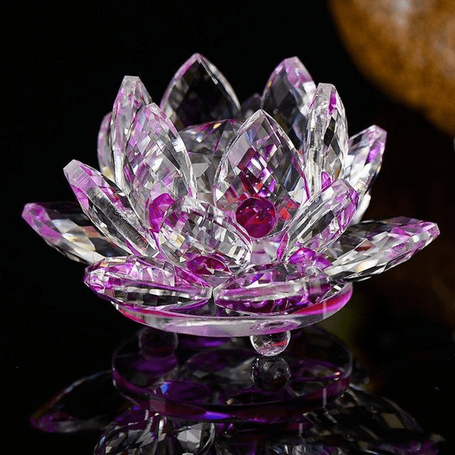 Kvarts Crystal Lotusblomma