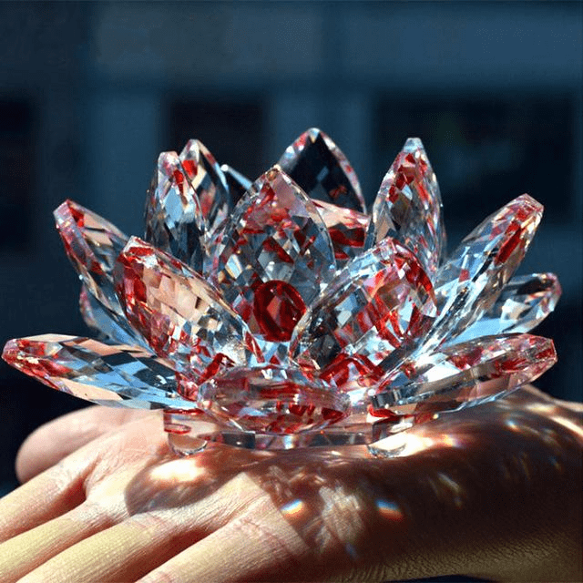 Kvarts Crystal Lotusblomma