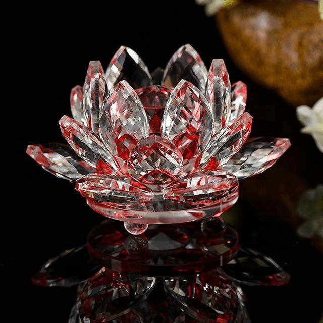 Kvarts Crystal Lotusblomma