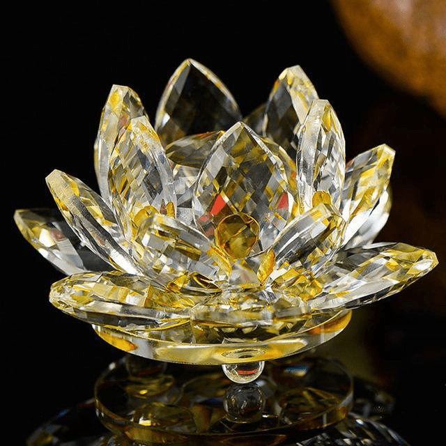 Kvarts Crystal Lotusblomma