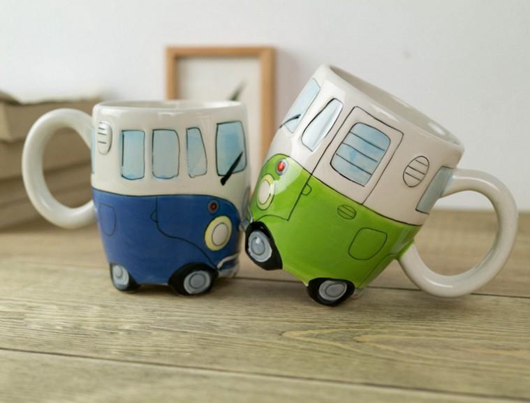 Hippie Bus Kaffemugg