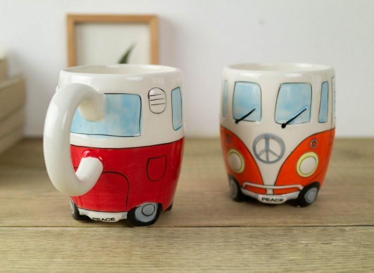 Hippie Bus Kaffemugg
