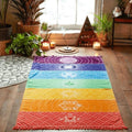 7 Chakra Regnbågs Yogamatta