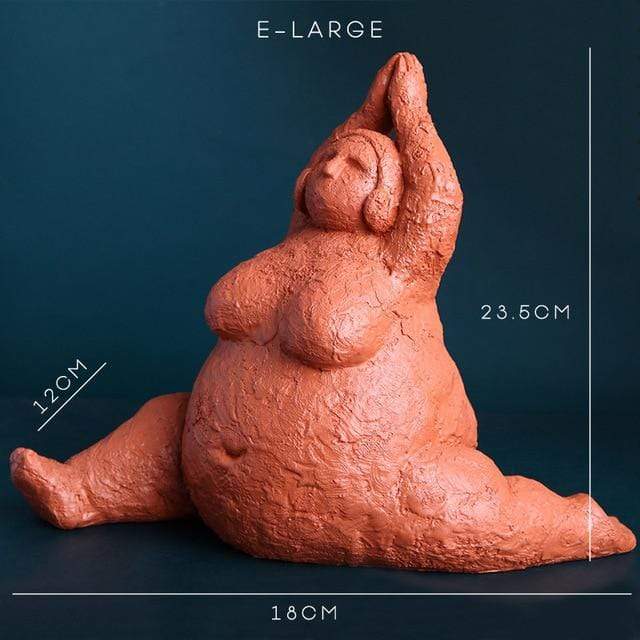 Självsäker Damfigurer