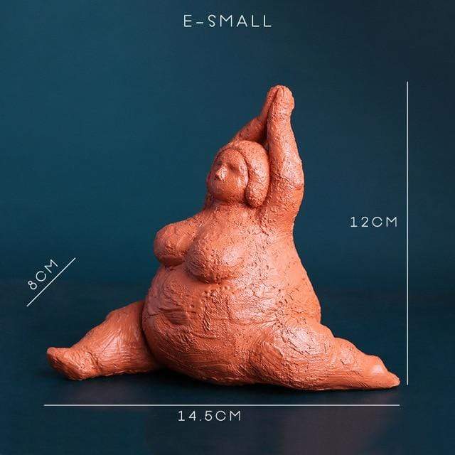 Självsäker Damfigurer