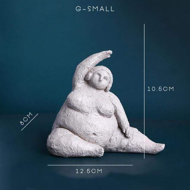Självsäker Damfigurer