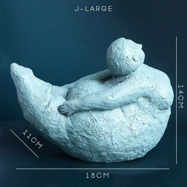Självsäker Damfigurer