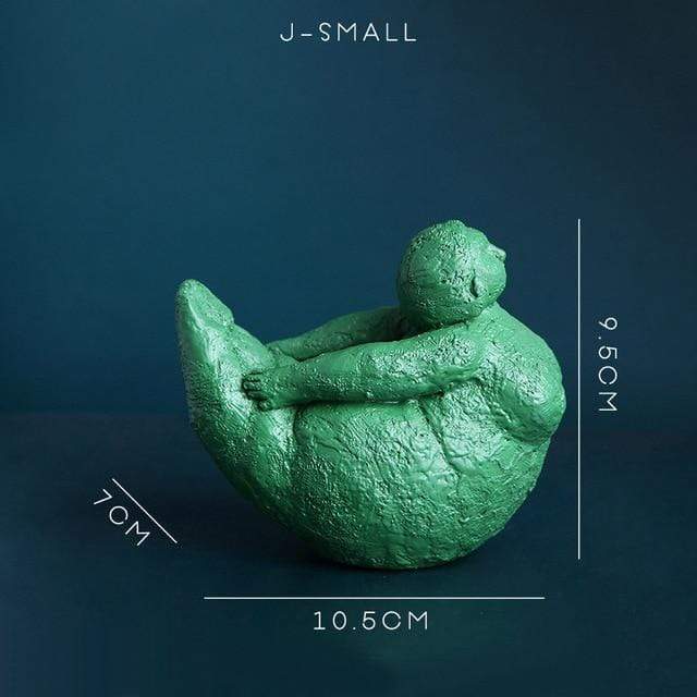 Självsäker Damfigurer