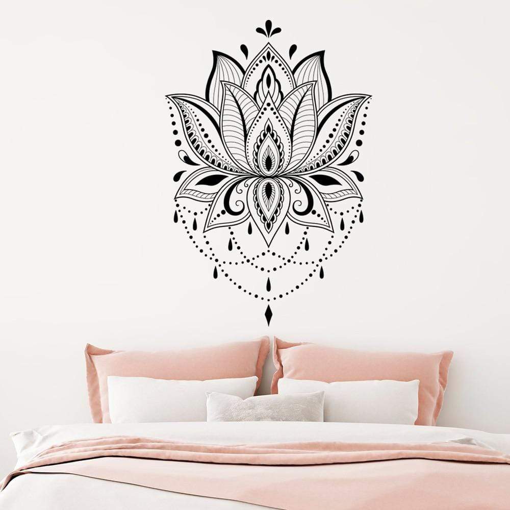 Lotus Mandala Väggdekal