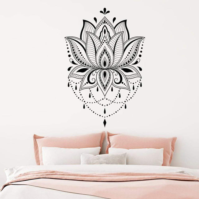Lotus Mandala Väggdekal