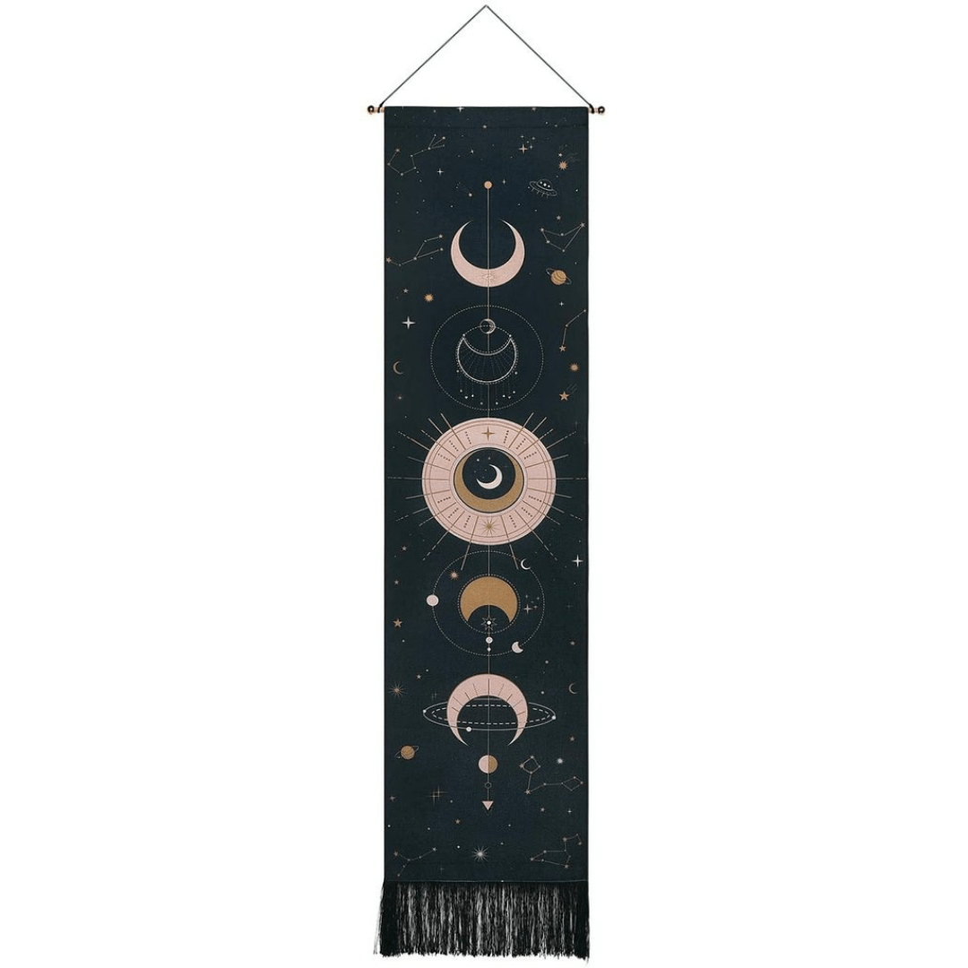 Månfaser Väggbonad Tapestry