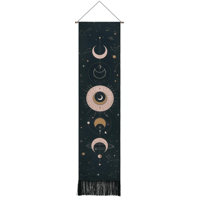 Månfaser Väggbonad Tapestry