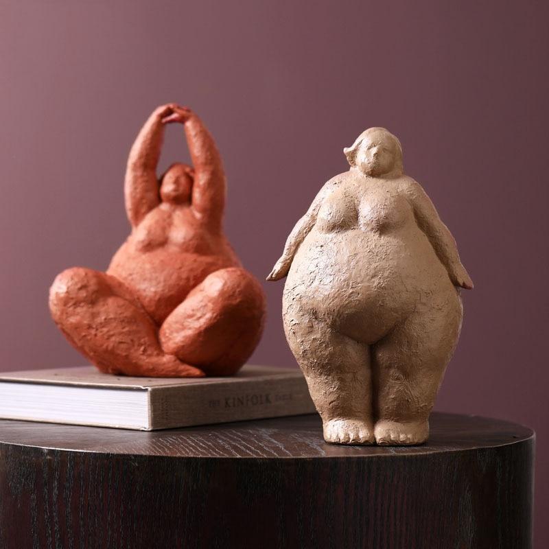 Självsäker Damfigurer