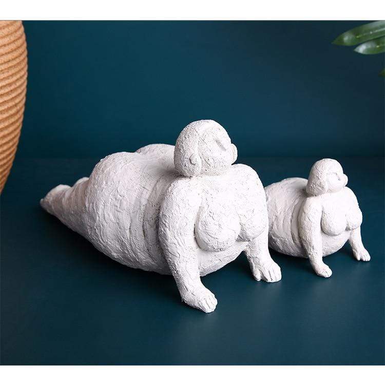 Självsäker Damfigurer