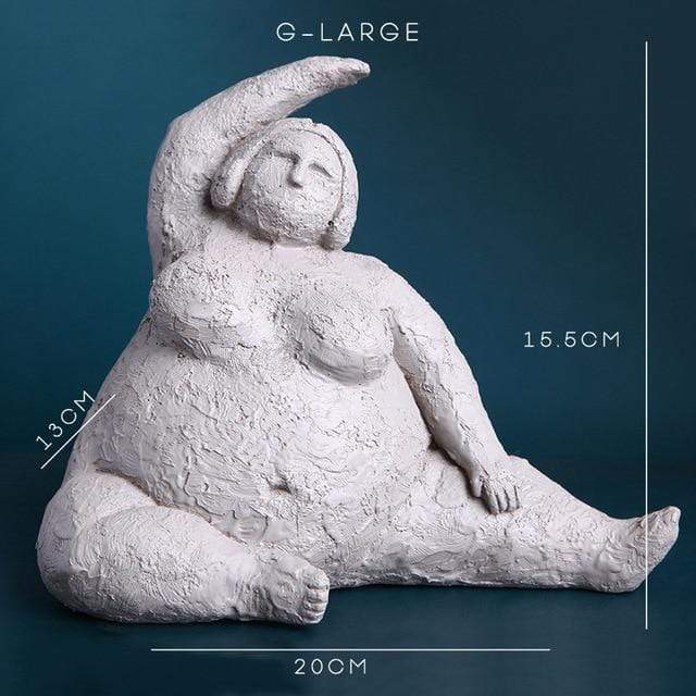 Självsäker Damfigurer