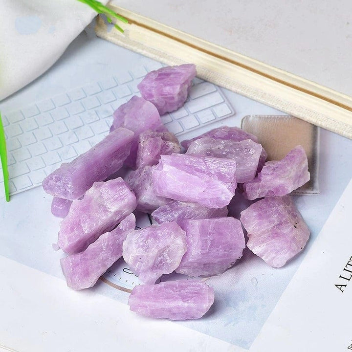 Lila Kunzite Råsten