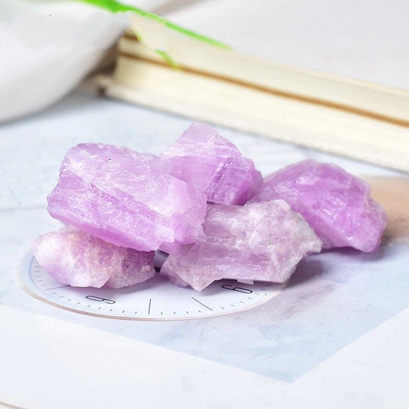 Lila Kunzite Råsten