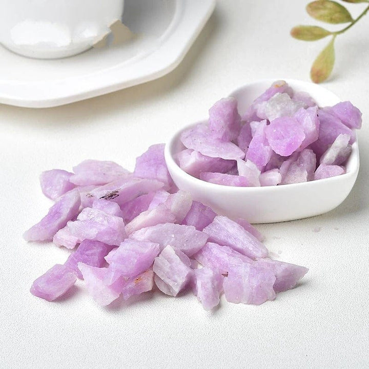 Lila Kunzite Råsten