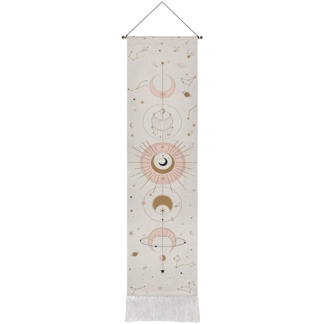 Månfaser Väggbonad Tapestry