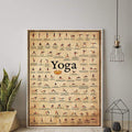 Yoga Poses Väggposter