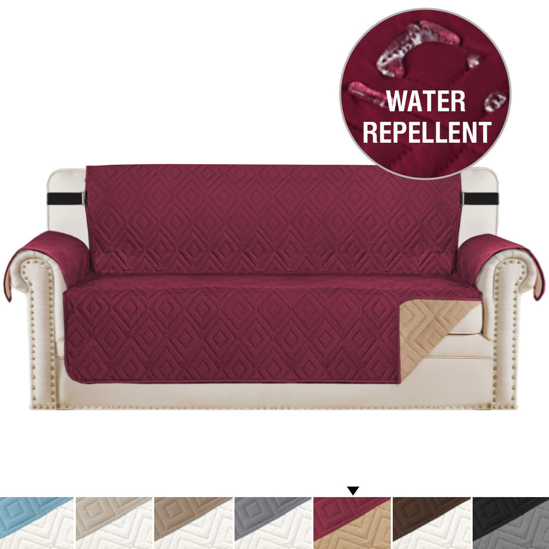 Quiltad Sofföverdrag Djurskydd Vattentät Soffslipcovers 1/2/3 Sittgrupp